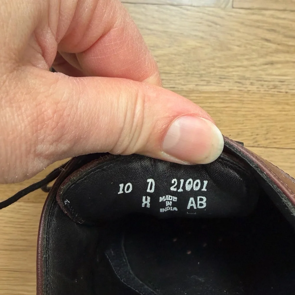 Florsheim leather cap